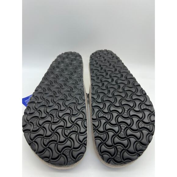 Birkenstock Boston Shearling Stone Coin Suede Leather Men's Size 12 New - Picture 15 of 16